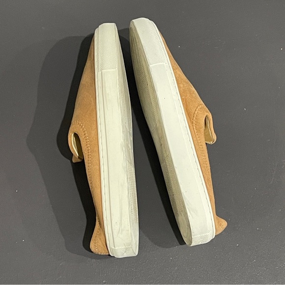 Jenni Kayne Suede Slider Slip On Sneakers in Honey EU 40 Neutral Casual - Picture 5 of 7